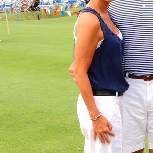 Joie • navy blue racerback tank